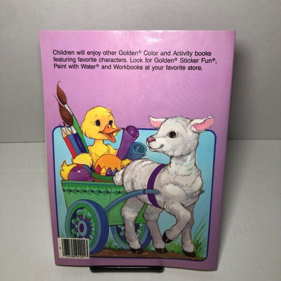 Vintage 1986 Golden Color / Activity Book So Much Fun Easter Coloring Book - Picture 2 of 14
